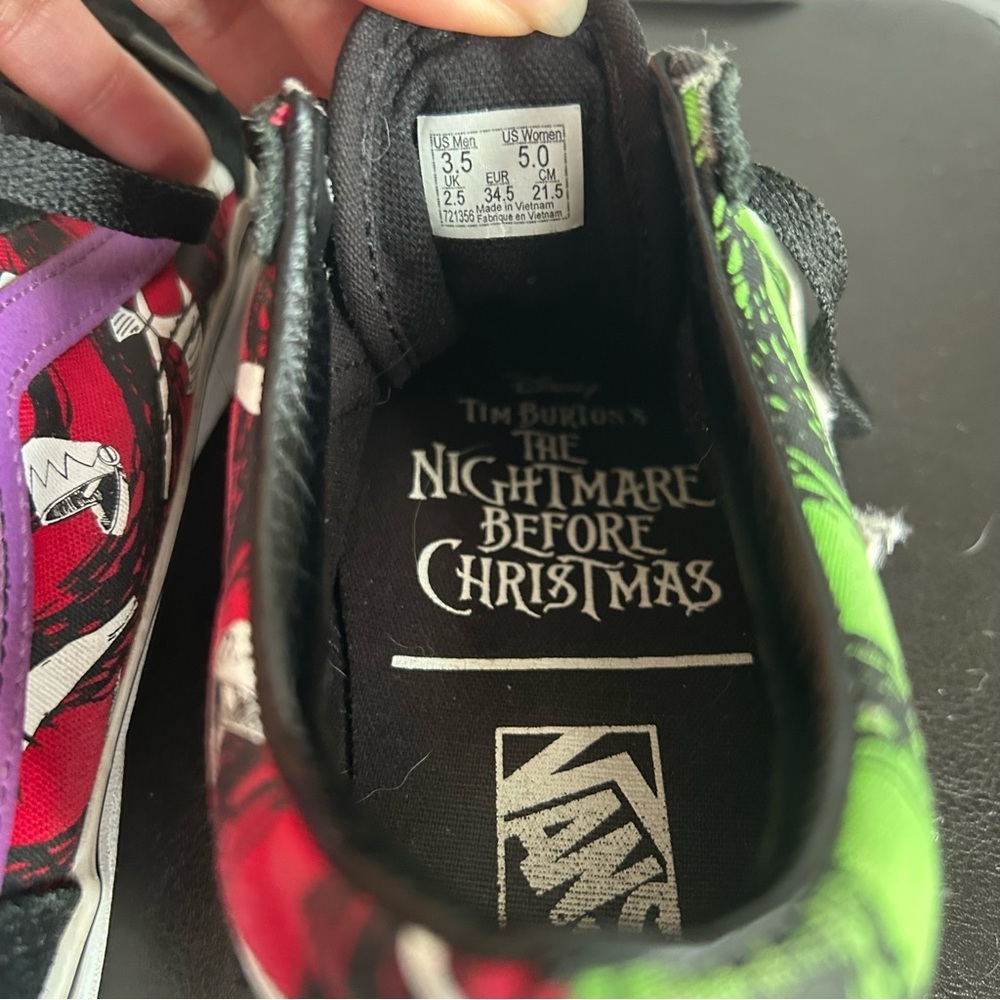 Vans Old Skool The Nightmare Before Christmas Lock, Shock & Barrel Sneakers - Picture 10 of 12